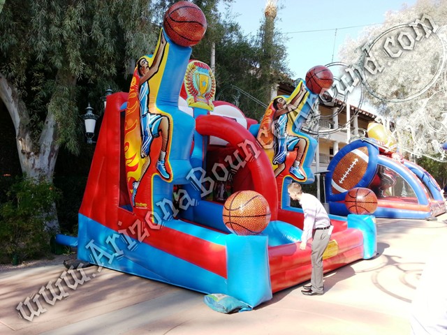 Inflatable Basketball Game Rental for kids Phoenix, Scottsdale, Tempe, AZ